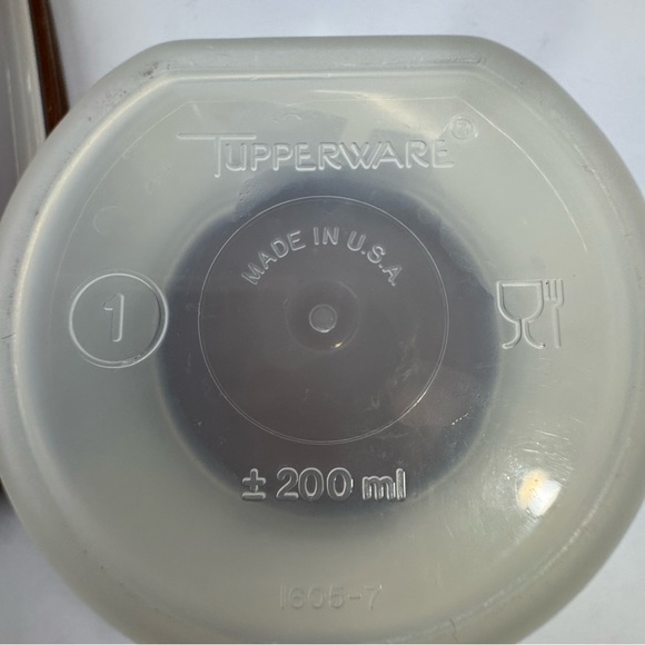 Vintage Tupperware 5 pc set - Picture 5 of 8